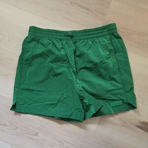 NWT Halfdays Adams Nylon Shorts, Green, Size Small